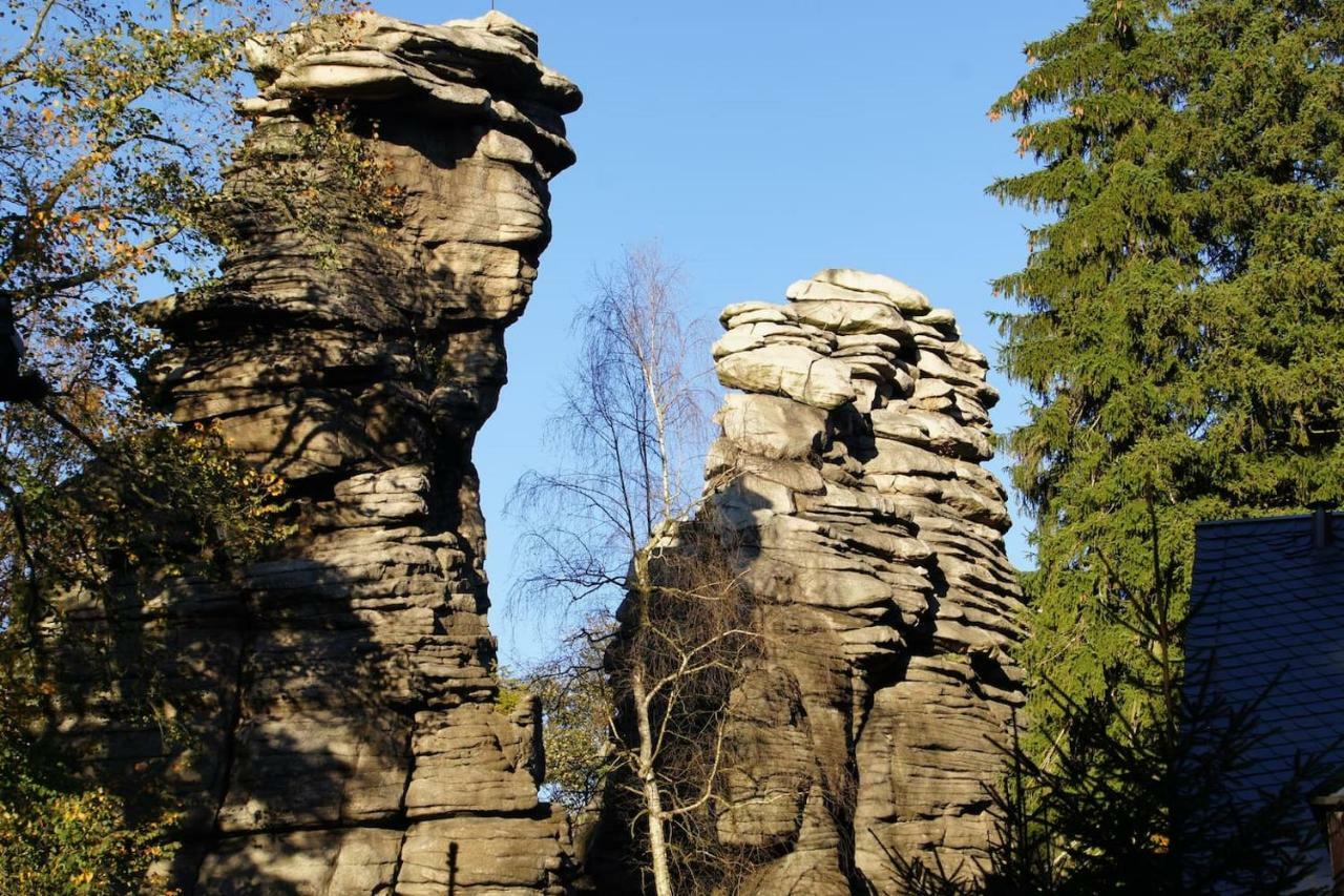Im Erzgebirge Wandern, Fahrrad Fahren Oder Entspannen Ehrenfriedersdorf Exterior photo